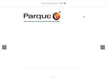 Tablet Screenshot of parquedelemprendimiento.com